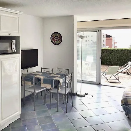 شقة Rez-de-jardin 5 Pers, 2min Plage, Terrasse, Vue Mer, Garage - Fr-1-723-26 آجد